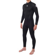 Rip Curl Junior Freelite 5 / 3Mm Traje De Neopreno Con Cremallera En La Espalda Negro Wf269J Rip Curl Junior Freelite 5 / 3Mm Traje De Neopreno Con Cremallera En La Espalda Negro Wf269J