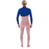 Rip Curl Flashbomb Search 5 / 3Mm Traje De Neopreno Sin Cremallera Wsm9Df - Azul Marino / Rojo