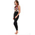 Rip Curl G-Bomb Para Mujer 1 Mm De Cintura Alta Larga Jane - Negro / Rosa