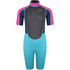 Traje De Neopreno Typhoon Storm3 Girls 3 / 2Mm - Aqua / Fuschia 250937