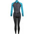 Traje De Neopreno Typhoon Storm3 3 / 2Mm Backzip Para Mujer - Aqua 250885