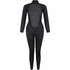 Traje De Neopreno Typhoon Storm3 3 / 2Mm Backzip Para Mujer - Negro / Grafito 250884