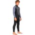 Traje De Neopreno Typhoon Swarm3 De 3/2 Mm Con Cremallera Trasera - Negro/Grafito 250980
