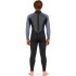 Traje De Neopreno Typhoon Swarm3 De 3/2 Mm Con Cremallera Trasera - Negro/Grafito 250980