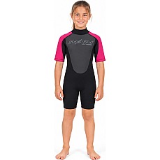 Traje De Neopreno Corto Typhoon Swarm3 Girls 3 / 2Mm - Negro / Rosa 250993 Traje De Neopreno Corto Typhoon Swarm3 Girls 3 / 2Mm - Negro / Rosa 250993