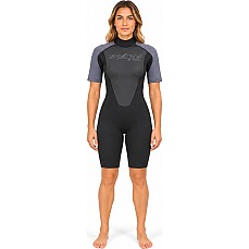 Traje De Neopreno Corto Typhoon Swarm3 3 / 2Mm Para Mujer - Negro / Grafito 250986