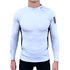 Vaikobi Spandex Manga Larga Uv50 + Rashvest - Plateado Vk-255