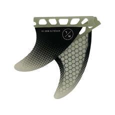 Hyperlite Juego De Aletas De Surf Clear Flux De 3,5 Pulgadas Con Llave Hyperlite Juego De Aletas De Surf Clear Flux De 3,5 Pulgadas Con Llave
