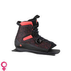 Radar Skis Mujer Lyric Boa Boot Front Feather Frame - Negro / Coral