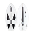 Ronix Flyweight Pro M50 Hybrid Surfer - Blanco / Carbono