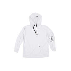 Ronix Uv Shade Wick Dry Sudadera - Blanco / Negro
