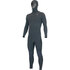 Traje De Neopreno De Invierno Alder Evo Fire Hooded 6 / 4Mm Chest-Zip - Negro - Ww21Meh