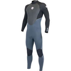 Traje De Neopreno Con Cremallera Trasera Con Costura Invisible Alder Stealth 5/4 / 3Mm - Gris - Ww21Mst Traje De Neopreno Con Cremallera Trasera Con Costura Invisible Alder Stealth 5/4 / 3Mm - Gris - Ww21Mst