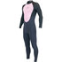 Traje De Neopreno Con Cremallera Trasera Con Costura Invisible Alder Stealth 5/4 / 3Mm - Gris - Ww21Mst