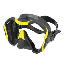 Beuchat Maxlux Evo Buceo / Snorkel Máscara - Negro/amarillo B-151521 Beuchat Maxlux Evo Buceo / Snorkel Máscara - Negro/amarillo B-151521