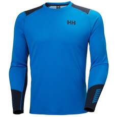 Camiseta Térmica Helly Hansen Lifa Active Con Cuello Redondo - Azul Eléctrico