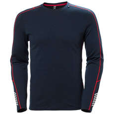 Camiseta Interior Térmica Helly Hansen Lifa Merino - Navy 49370 Camiseta Interior Térmica Helly Hansen Lifa Merino - Navy 49370