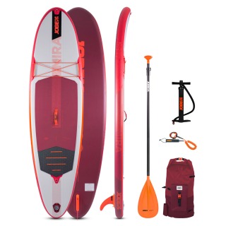 Paquete Paddle Surf Hinchable Jobe Mira 10.0 - Rojo