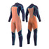 Traje De Neopreno Con Cremallera Frontal Mystic Majestic 5/4 Gbs - Azul 220002