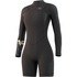 Mystic Mujeres Dazzled 3/2 Longarm Shorty Wetsuit - Negro 220095