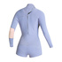 Traje De Neopreno Mystic Lunar 2/2Mm Back-Zip Longarm Shorty Para Mujer - Pastel Lilac