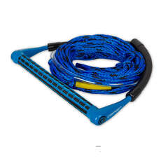 Obrien 4-Section Float Poly-E Wake Cuerda Y Manija - Azul Obrien 4-Section Float Poly-E Wake Cuerda Y Manija - Azul