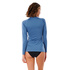 Rip Curl Mujeres Golden Rays Ls Uv Rash Top - Azul Medio - Wly3Fw
