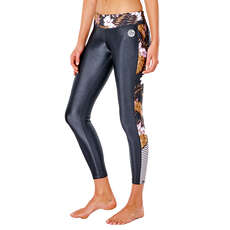 Rip Curl Mujer Playabella Uv Surf Pantalones - Negro/dorado 116Wrv Rip Curl Mujer Playabella Uv Surf Pantalones - Negro/dorado 116Wrv
