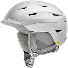 Casco De Nieve Para Mujer Smith Liberty Mips Koyrod - Satin White
