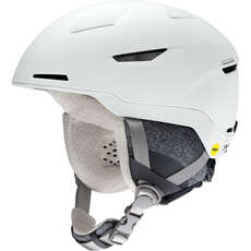 Casco De Nieve Para Mujer Smith Vida Mips Koyrod - Matt Satin White Casco De Nieve Para Mujer Smith Vida Mips Koyrod - Matt Satin White