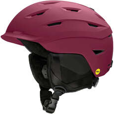 Casco De Nieve Para Mujer Smith Liberty Mips Koyrod - Matt Merlot Casco De Nieve Para Mujer Smith Liberty Mips Koyrod - Matt Merlot