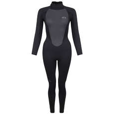 Traje De Neopreno Typhoon Storm5 5 / 4Mm Backzip Para Mujer - Negro 251010