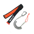 Vaikobi Coiled Sup Calf Leash - Transparente/negro