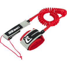 Cressi Coiled Sup Leash 10Ft - Rojo Np001078