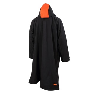 Albornoz Parka De Forro Polar De Gran Tamaño Zone3 - Negro/naranja Cw21Uofp10