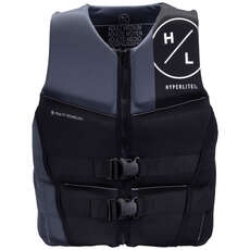Chaleco De Wakeboard Hyperlite Prime Cga - Ceniza/negro