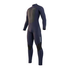 Traje De Neopreno Con Cremallera Trasera Mystic Majestic 5/4 Gbs - Azul Noche 220005