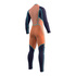 Traje De Neopreno Con Cremallera Trasera Mystic Majestic 5/4 Gbs - Azul Noche 220005