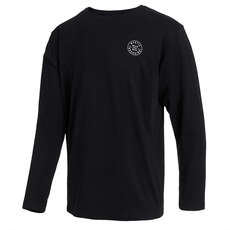 Mystic Boarding Longsleeve Rash Vest - Negro 220282