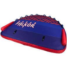 Radar Skis Falkor Marshmallow Top 4 Person Tube - Blu/rosso