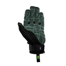 Radar Skis Guanto Hydro-K Inside-Out - Nero Opaco/verde Volt