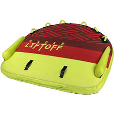 Radar Skis Liftoff Marshmallow Top 3 Person Tube - Rosso/giallo