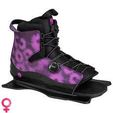 Bota Con Armazón De Plumas Traseras Lyric Boa Para Mujer Radar Skis - Negro / Lila