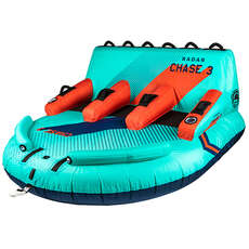 Radar Skis The Chase Lounge 3 Person Tube - Menta/navy/rosso