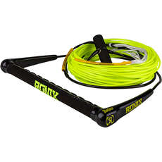 Ronix Combo 5.5 Hide Grip-T 1.15-In Diametro Con Corda R6 Da 80 Piedi - Giallo
