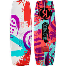 Ronix Girls August Boat Board - Bianco/viola/corallo/blu - 120cm