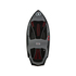 Ronix Home Carbon Pro M50 Surfer - Belle Chrome/rojo Con Cafeína