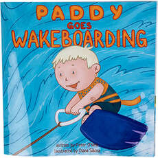 Libro Para Niños Ronix Paddy Goes Wakeboarding Libro Para Niños Ronix Paddy Goes Wakeboarding