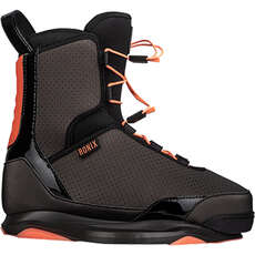 Botas De Wakeboard Ronix Rise Intuition - Black Pearl/sunrise