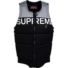 Chaleco De Wakeboard De Impacto Ronix Suprem - Negro/gris Paloma